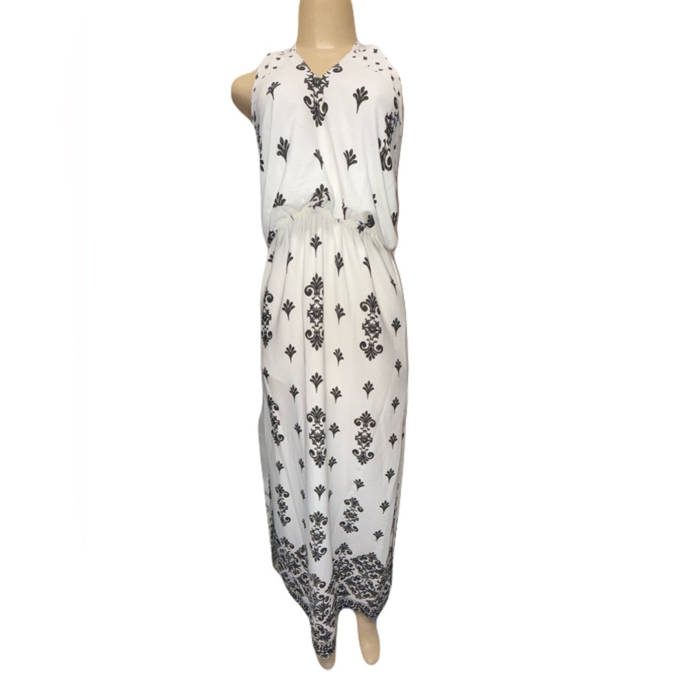 White House Black Market Halter Maxi Sundress - Picture 3 of 7